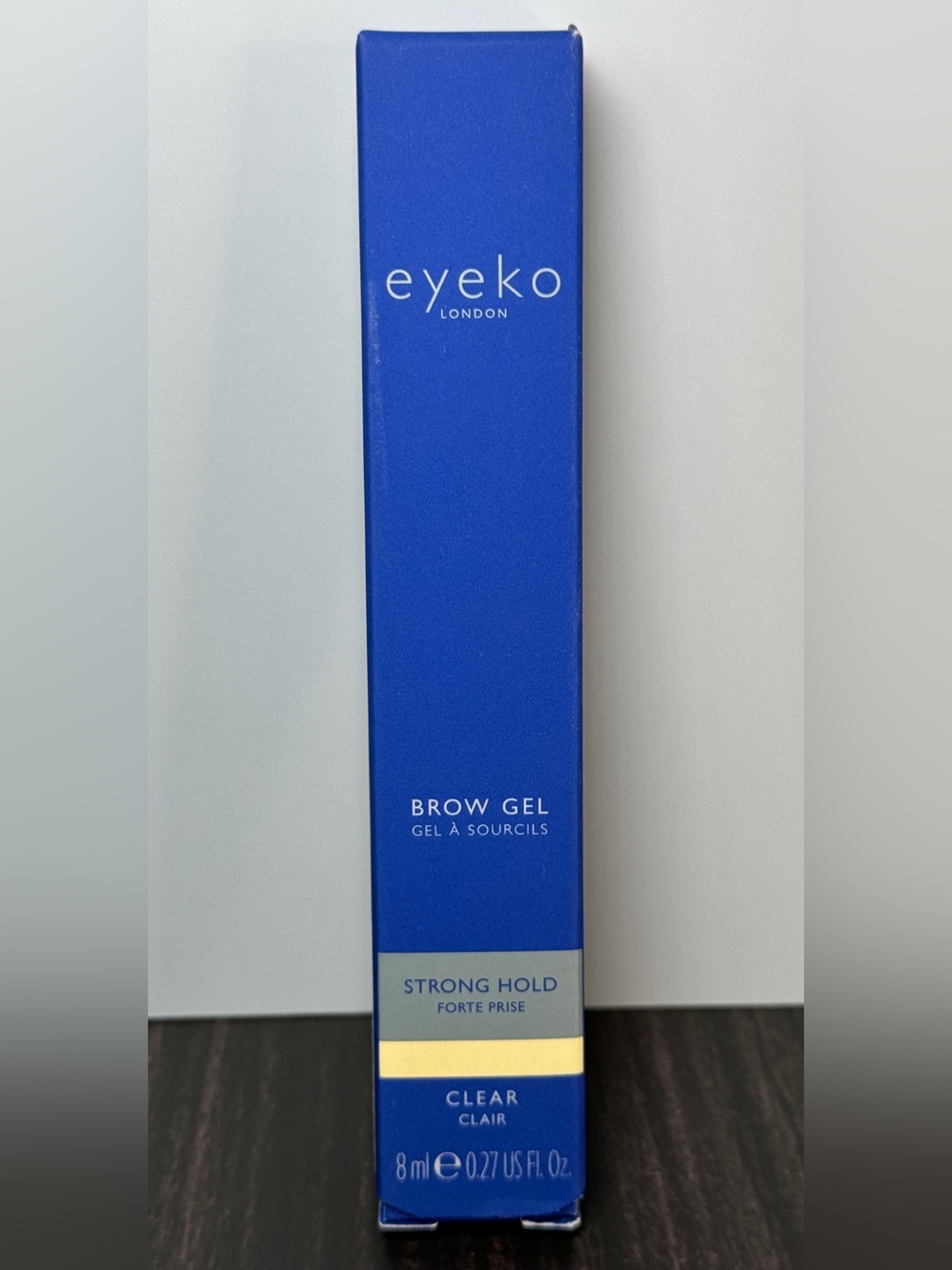Eyeko London Brow Gel (Clear) NIB 8 ml / 0.27 fl oz